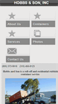 Mobile Screenshot of hobbsandson.com